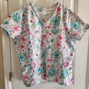 Scrub Star Top
